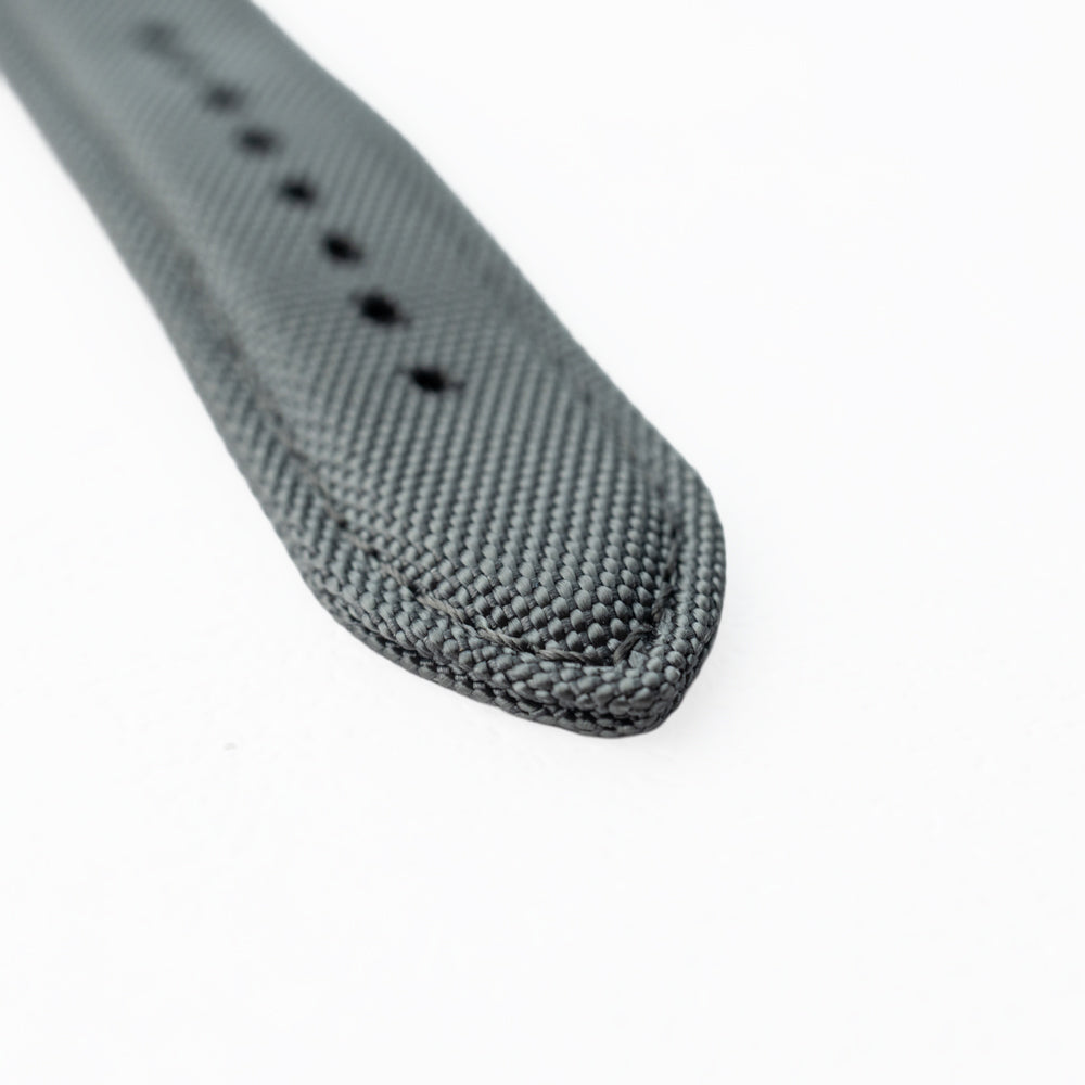 Sportowy pasek DOUBLE NYLON - szary