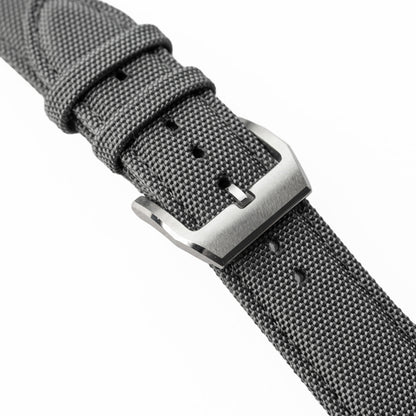 Sportowy pasek DOUBLE NYLON - szary