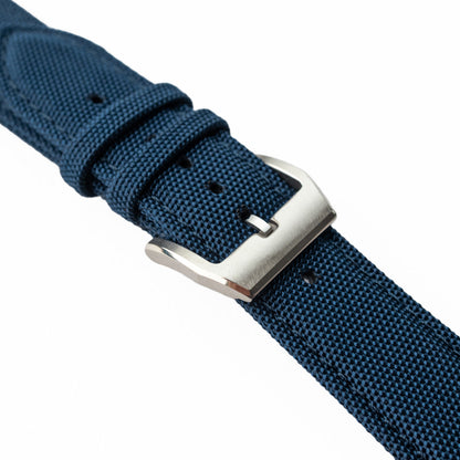 Sportowy pasek DOUBLE NYLON - granatowy