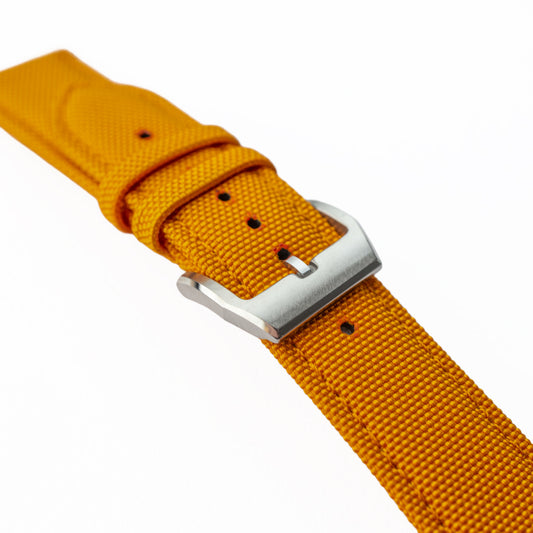Sportowy pasek DOUBLE NYLON - pomarańczowy