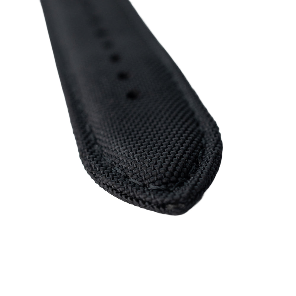 Sportowy pasek DOUBLE NYLON - czarny