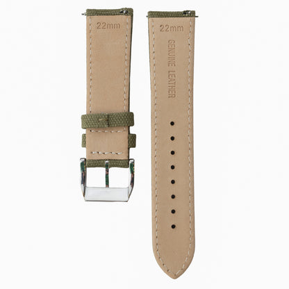 Pasek CANVAS - khaki