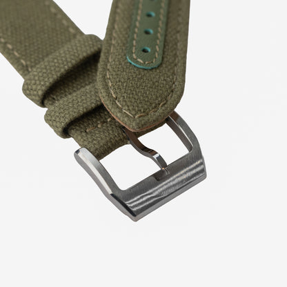 Pasek CANVAS - khaki