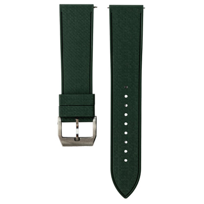 Pasek SLIM RUBBER - zielony