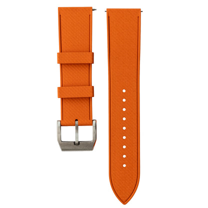 Pasek SLIM RUBBER - pomarańczowy