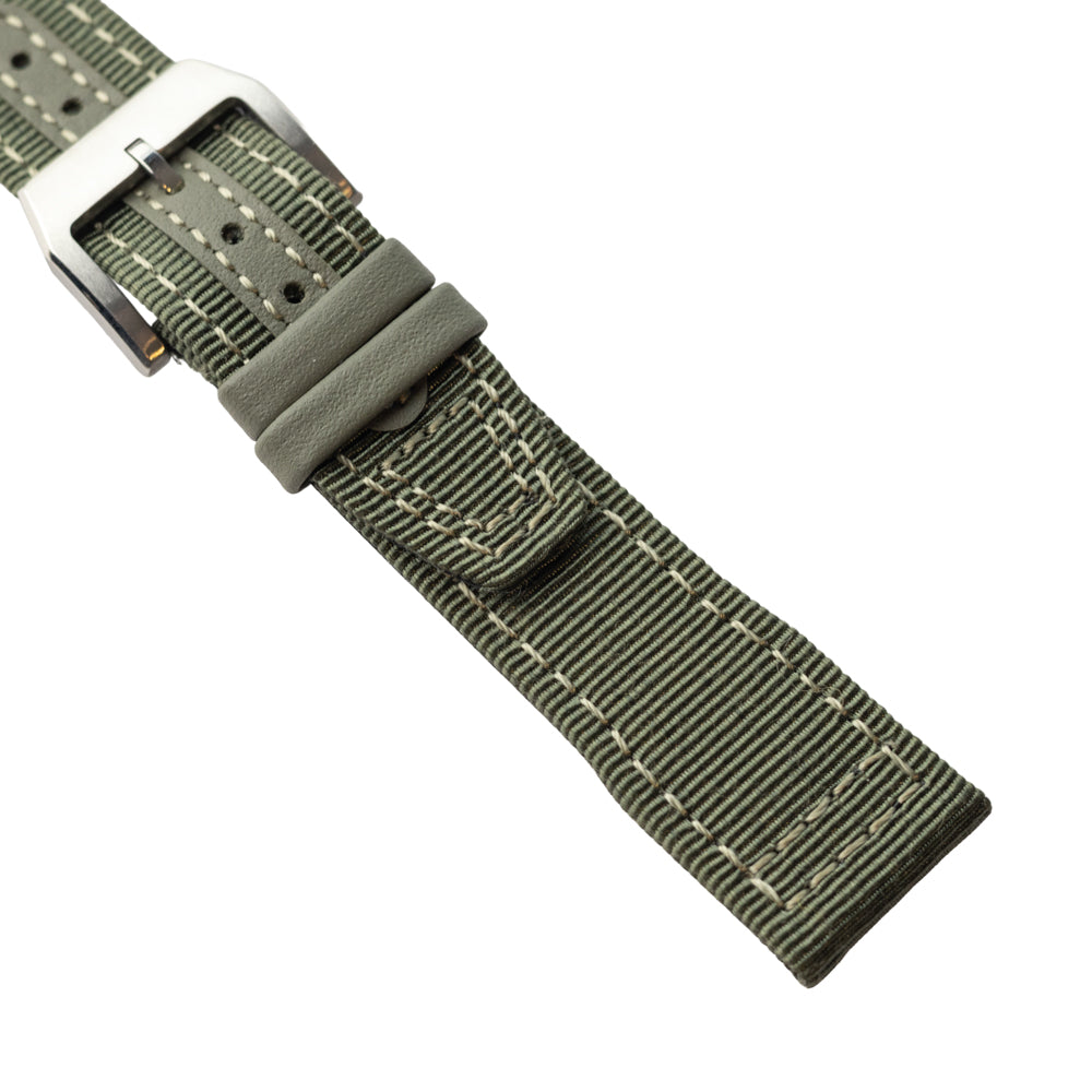 Pasek TEKSTYLNY PILOT - oliwkowy