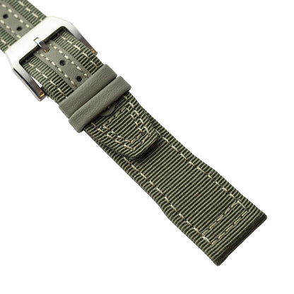 Pasek TEKSTYLNY PILOT - oliwkowy