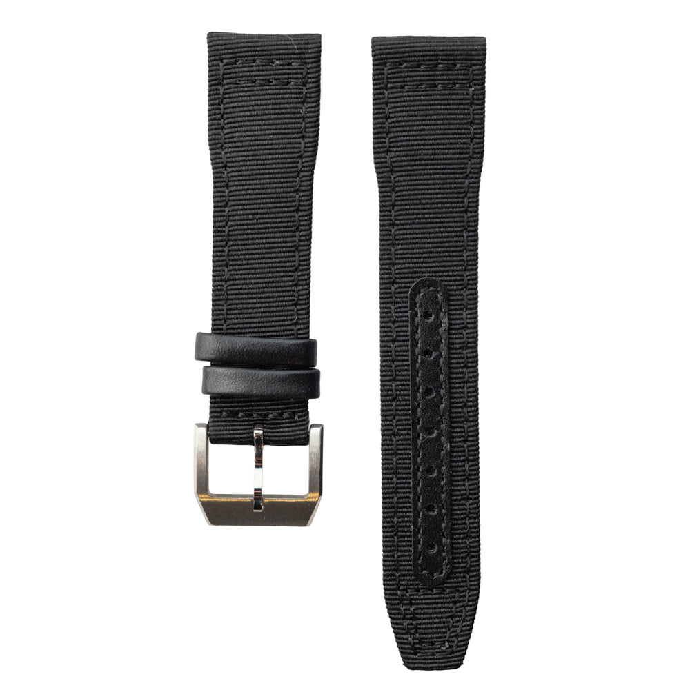 Pasek TEKSTYLNY PILOT - czarny