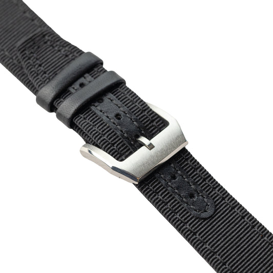 Pasek TEKSTYLNY PILOT - czarny