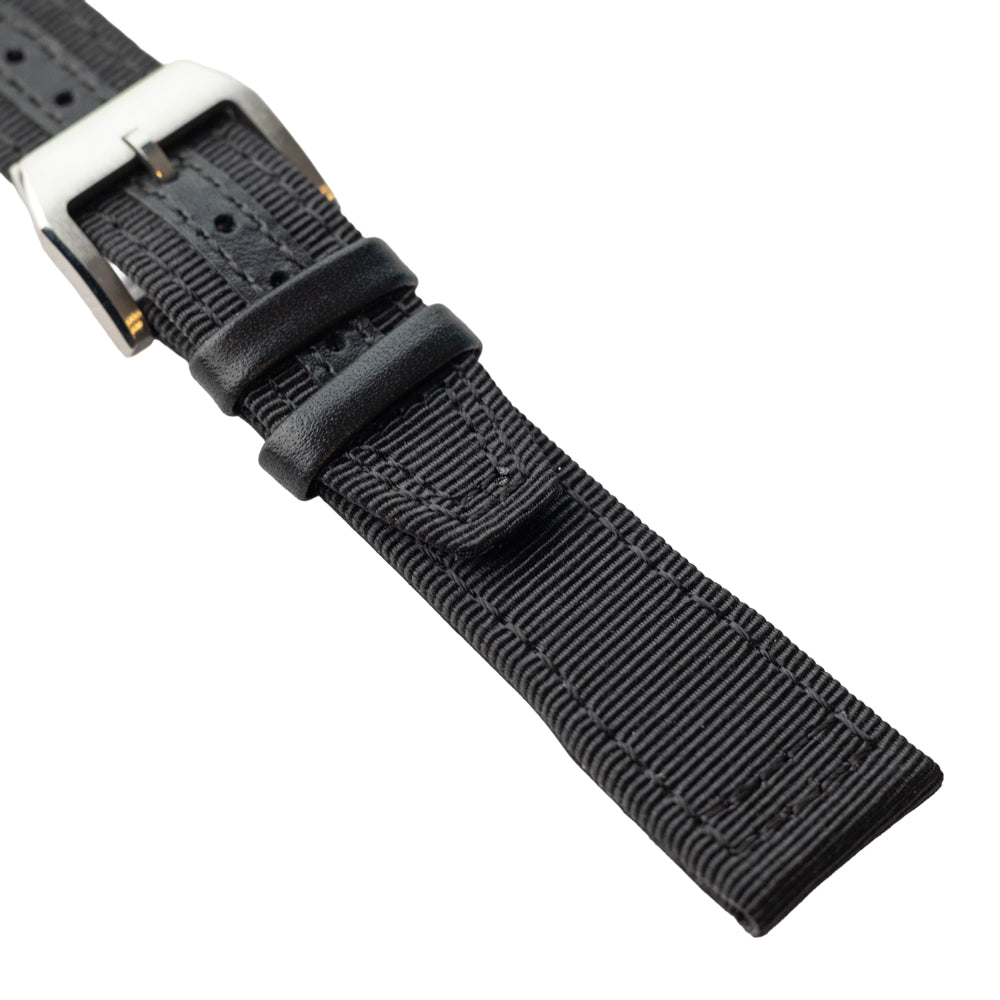 Pasek TEKSTYLNY PILOT - czarny