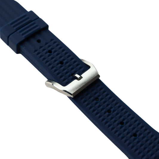 Pasek GUMOWY WAFEL - granatowy