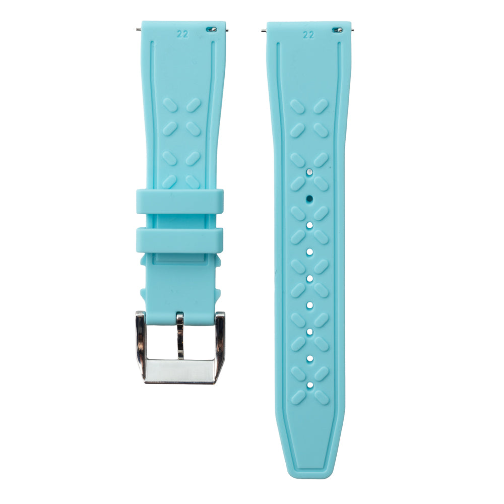 Pasek PILOT GUMOWY - turkusowy