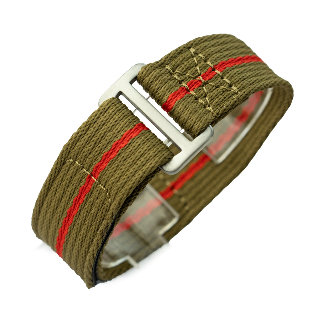 Pasek TEKSTYLNY VELCRO - khaki