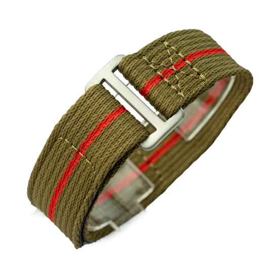 Pasek TEKSTYLNY VELCRO - khaki