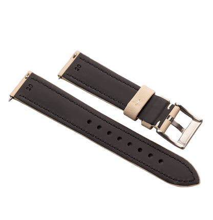 Pasek SAILCLOTH - kremowy