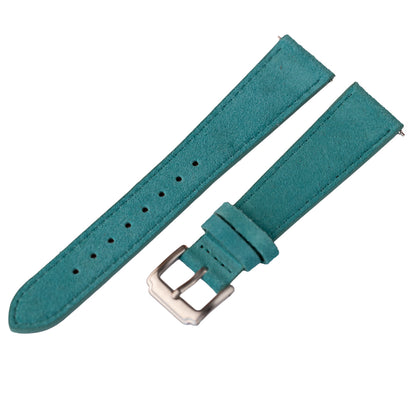 Pasek zamszowy - turkusowy