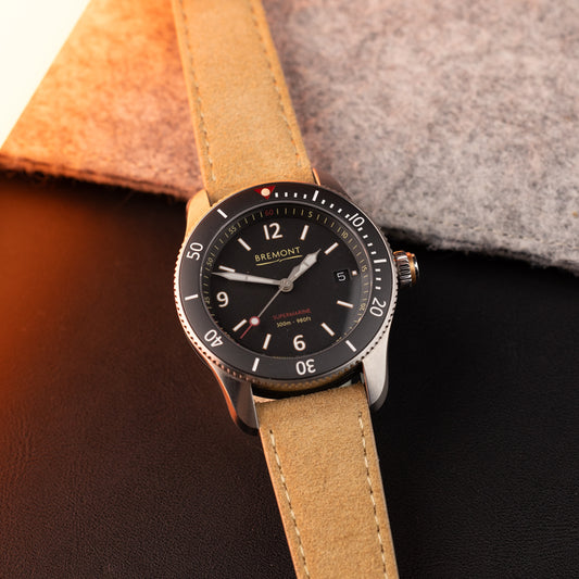 Pasek zamszowy - piaskowy