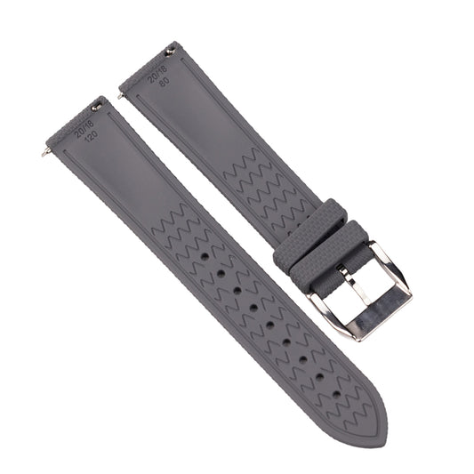 Guma FKM ze wzorem SAILCLOTH - szary