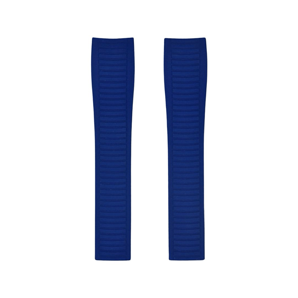 FKM Vulcanized Blue Rubber Strap for Patek Aquanaut - Tempomat Madrid