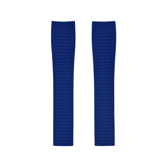 FKM Vulcanized Blue Rubber Strap for Patek Aquanaut - Tempomat Madrid