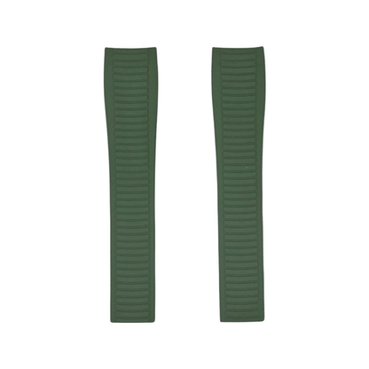 FKM Vulcanized Green Rubber Strap for Patek Aquanaut - Tempomat Madrid