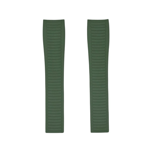 FKM Vulcanized Green Rubber Strap for Patek Aquanaut - Tempomat Madrid