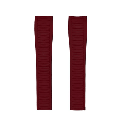 FKM Vulcanized Bordeaux Rubber Strap for Patek Aquanaut - Tempomat Madrid
