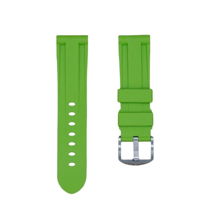 24mm Lime Rubber Strap - Tempomat Madrid