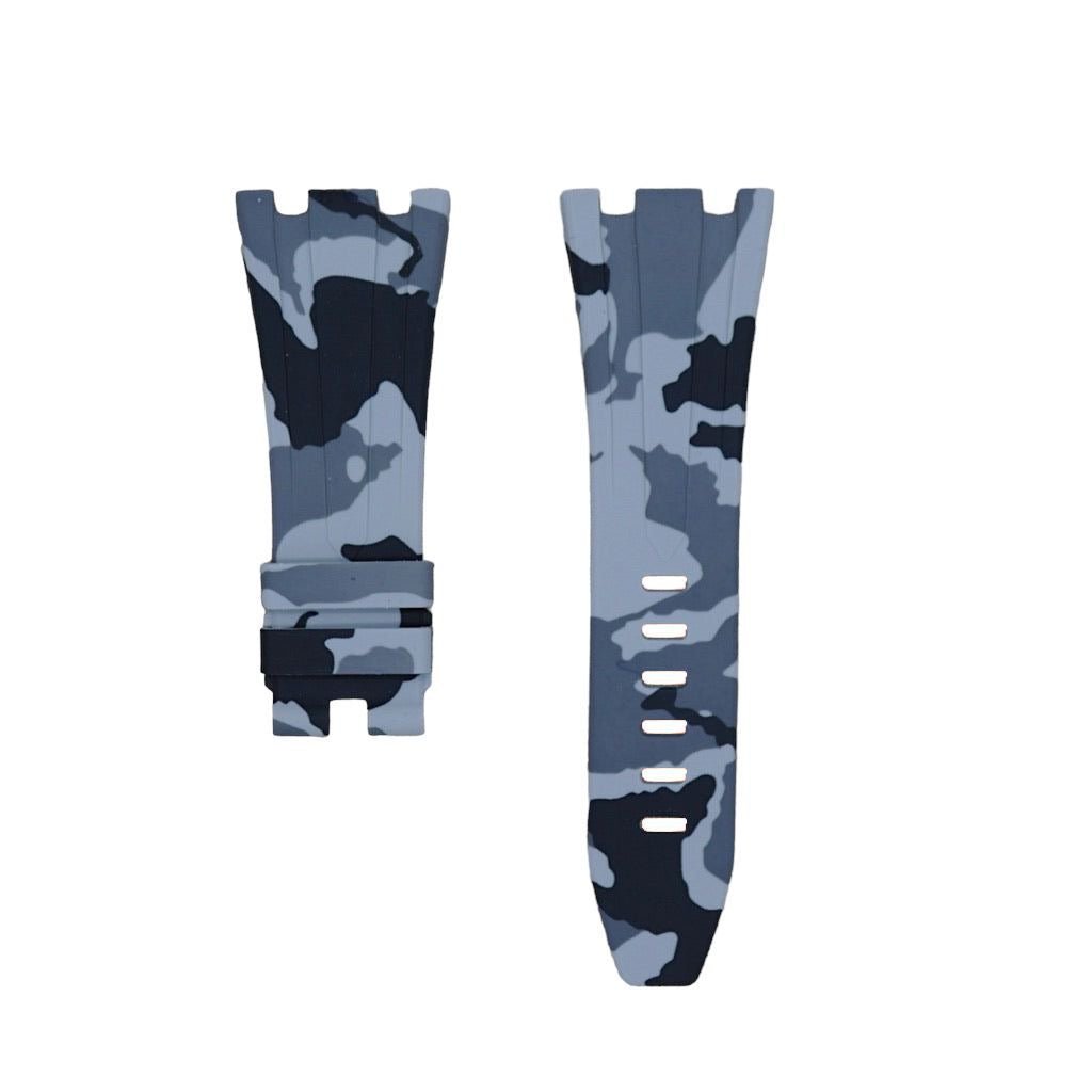 Grey Camo Rubber Strap for AP 42mm - Tempomat Madrid