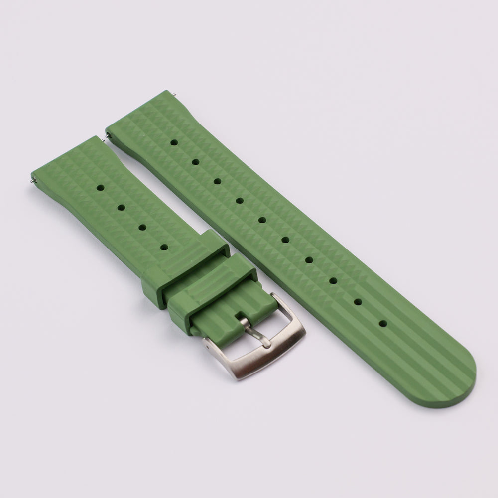 Gumowy WAFEL FKM - zielony