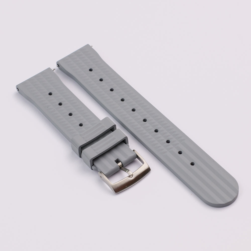 Gumowy WAFEL FKM - szary
