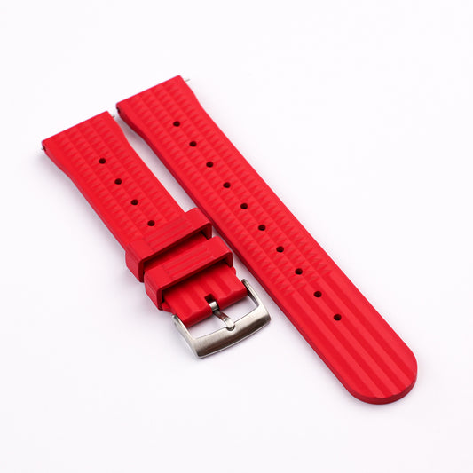 Gumowy WAFEL FKM - czerwony