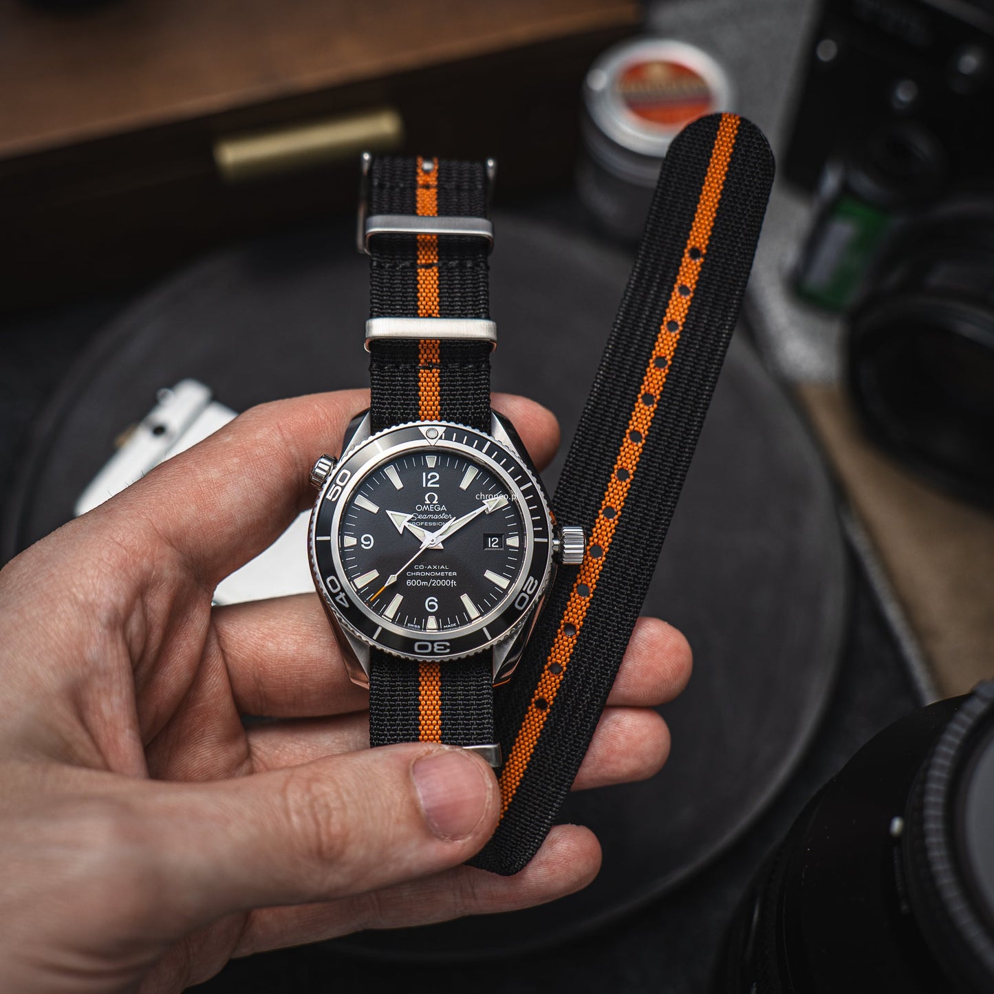 NATO Black/Orange