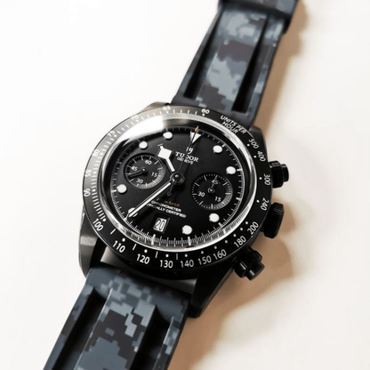 22mm Digital Camo Rubber Strap - Tempomat Madrid