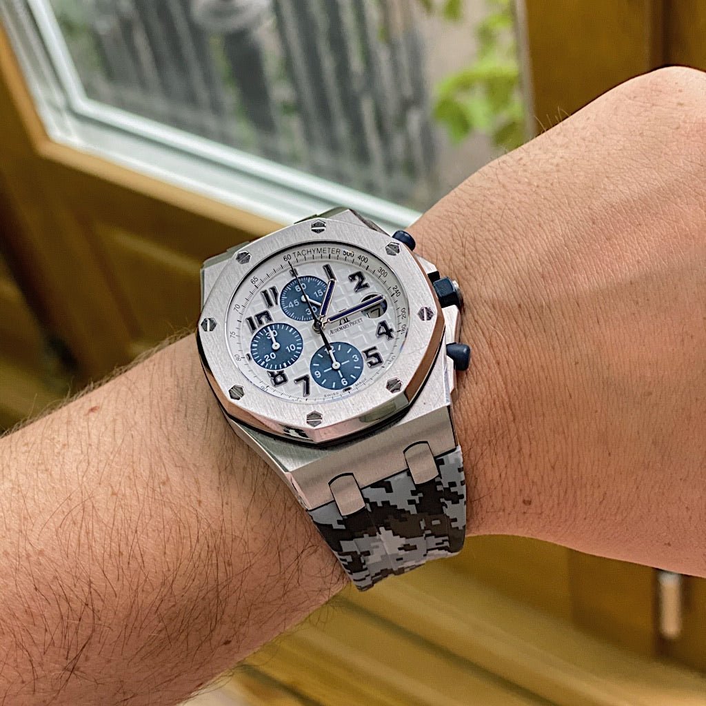 Digi Camo Rubber Strap for AP 42mm - Tempomat Madrid