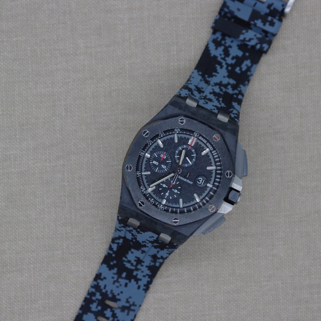 Digital Camo Rubber Strap for AP 44mm - Tempomat Madrid