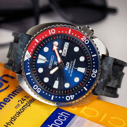 22mm Digital Camo Rubber Strap - Tempomat Madrid