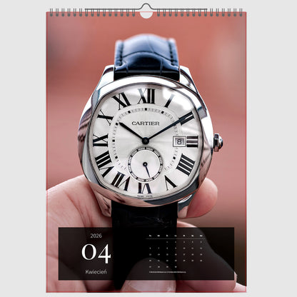 Kalendarz ścienny 2026 30x45