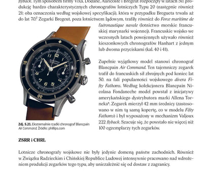 Książka „Chronografy – ukryte piękno”. Tom I, Aut. Mateusz Piechnik