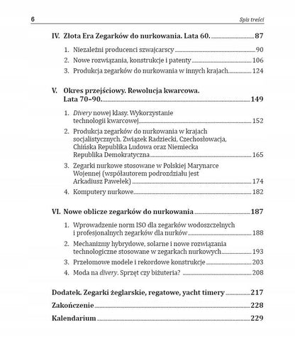 Książka „Czas na głębokości – historia zegarków do nurkowania”. Aut. Mateusz Piechnik
