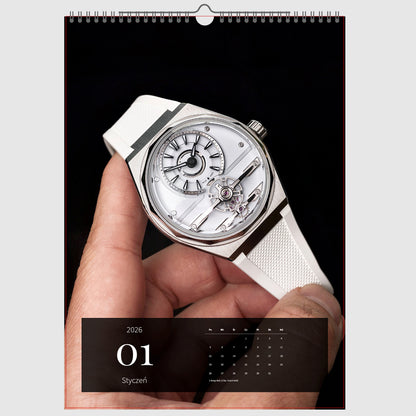 Kalendarz ścienny 2026 30x45