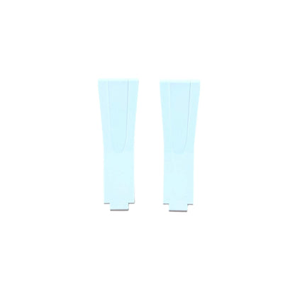 White FKM Rubber Strap for Daytona Oysterlex®